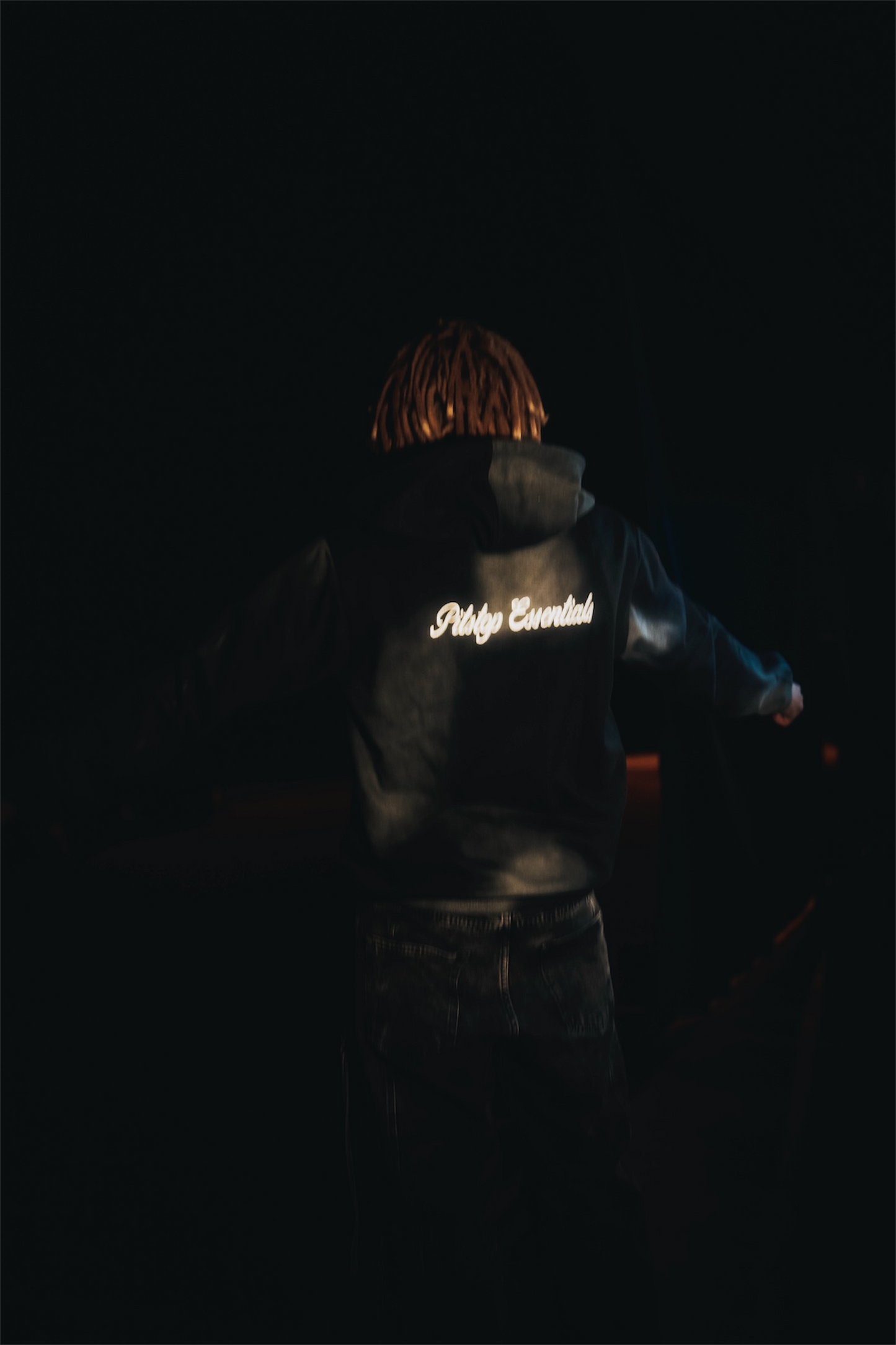 NDA Black Racing Zip-Up Hoodie