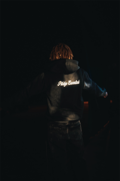 NDA Black Racing Zip-Up Hoodie