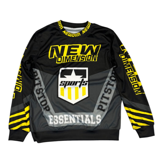 NDA Black/Yellow Racing Long Sleeve